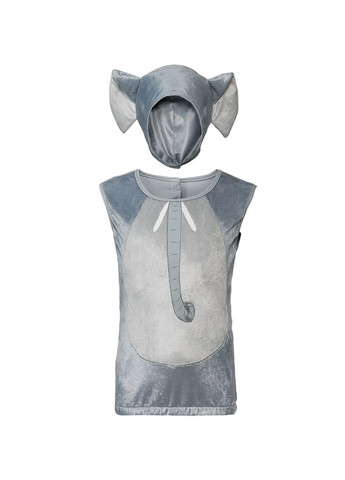 Маскарадний костюм Слоник для хлопчика 98/104 сірий Lidl (265403923)