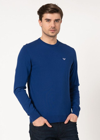 Синій светр Emporio Armani