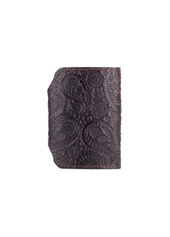 Картхолдер из кожи HiArt CH-03 Crystal Brown Silk Buta Art Hi Art (268371864)