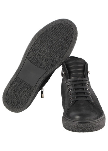 Черные зимние мужские зимние ботинки 19632 Anemone