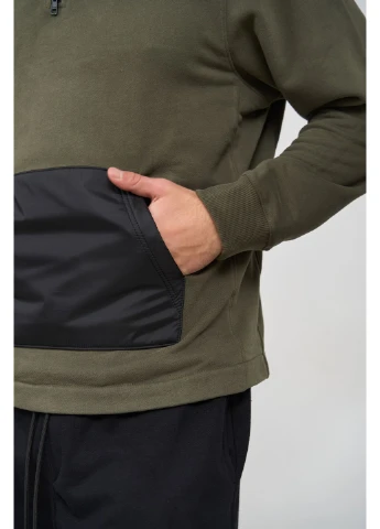 Спортивный костюм мужской весна осень RAINCOAT с кофтой хаки черный Handy Wear (275793060)