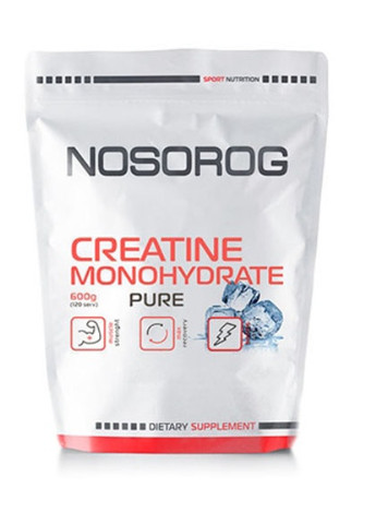 Creatine Monohydrate 600 g /120 servings/ Unflavored Nosorog Nutrition (256723671)