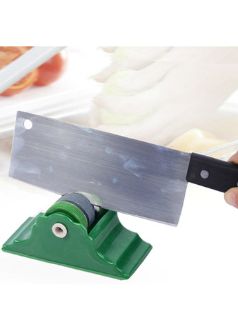 Точилка універсальна для ножів та ножиць кругла на підставці 12.5 см Kitchen Master (264640027)