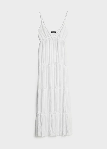 Белое сукня літо,білий, Bershka