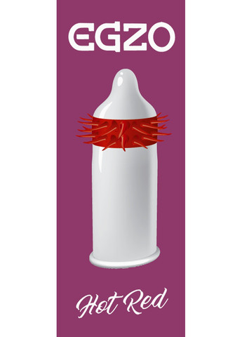 Презерватив с эластичными усиками и шариками Egzo (266554670)