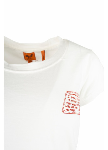 Белая летняя футболка женская horrible белая 011220-002011 Good Genes