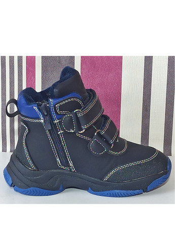 Зимові черевики для хлопчика на овчині Н253 26-17,1см Clibee (263519432)