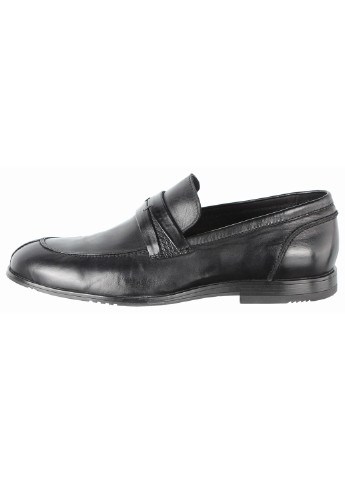 Черные мужские классические туфли 197400 Buts без шнурков