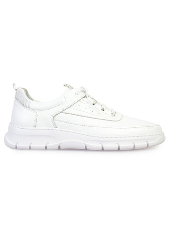 Белые демисезонные кроссовки мужские бренда 9200392_(1) ModaMilano