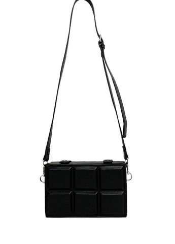 Сумка прямокутна FILWHITE BAG 5506 крос-боді через плече шоколадка чорна No Brand (258462248)