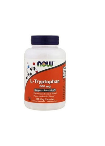 L-Tryptophan 500 mg 120 Veg Caps Now Foods (256725234)