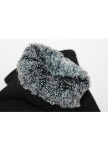 Женские черные стрейчевые перчатки R8179 BR-S (261486829)