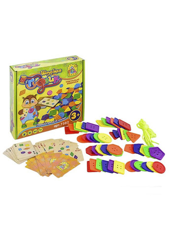 Гра - Шнурівка "Ґудзик" колір різнокольоровий ЦБ-00239151 Fun Game (271824846)