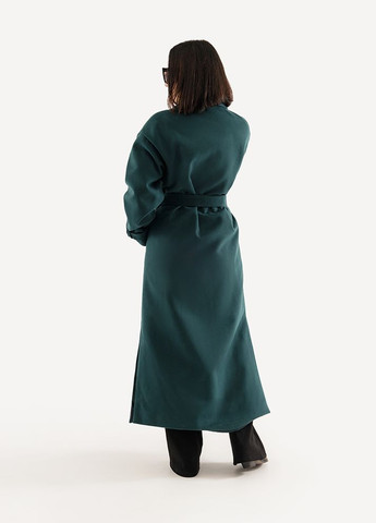 Зеленое демисезонное Женское пальто цвет зеленый ЦБ-00230014 Yuki