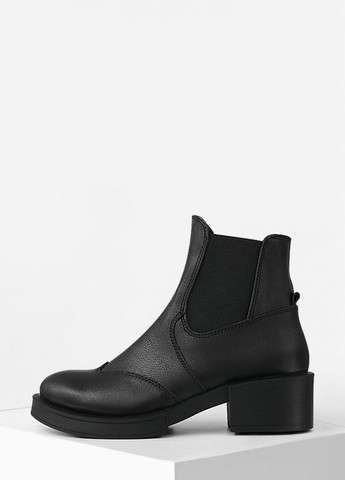 Шкіряні чорні черевики демі Villomi (276975371)