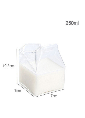Стакан молочник у формі пакета молока Milk Box, 250 мл More (269462801)