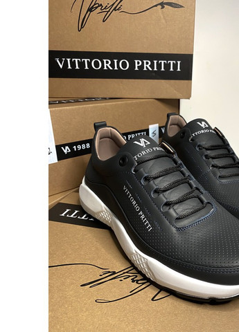 Синие демисезонные кроссовки мужские бренда 9402035_(1) Vittorio Pritti