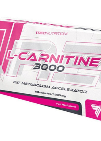 L-Carnitine 3000 60 Caps Trec Nutrition (256720123)