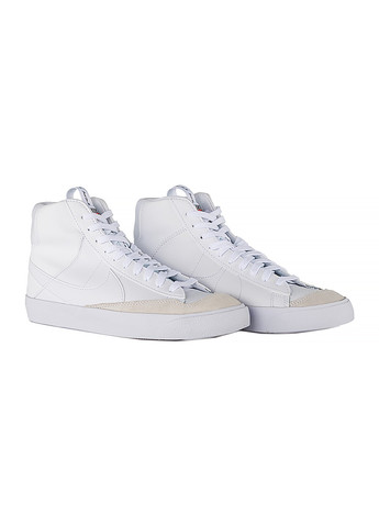 Белые демисезонные кроссовки blazer mid 77 se d (gs) Nike