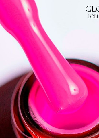Гель-лак GLOSS Lollipop 501 (ярко-розовый неоновый), 11 мл Gloss Company веселка (270013708)