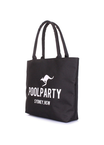 Жіноча тканинна сумка black PoolParty (263518929)