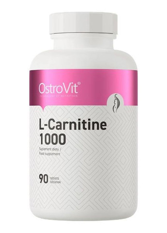 L-Carnitine 1000 90 Tabs Ostrovit (274538842)