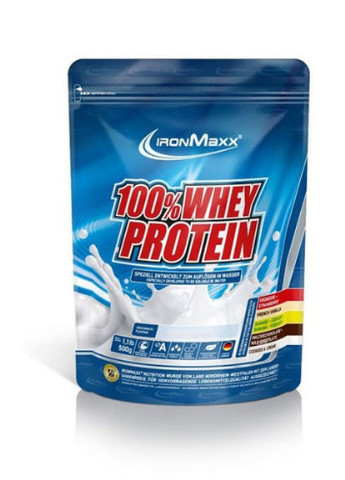 100% Whey Protein 500 g /10 servings/ Vanilla Maracuja Ironmaxx (256722690)