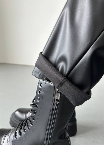 Черные кэжуал зимние брюки Vakko