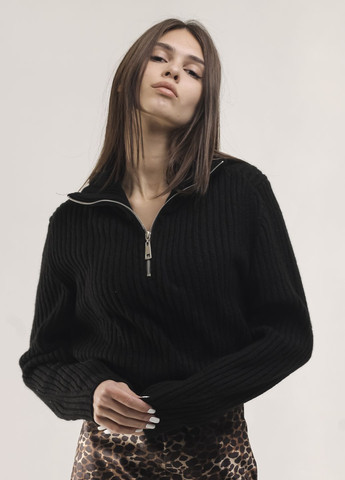 Черный свитер черный Avrile