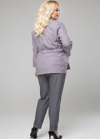 Серый женский пиджак креатив серый Luzana -