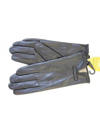 Женские кожаные перчатки чёрные 368 S Shust Gloves (261486894)