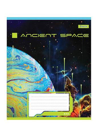 Тетрадь в линейку 24 листов Ancient space цвет разноцветный ЦБ-00222616 1 Вересня (260060833)