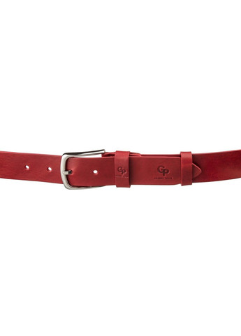 Женский кожаный красный ремень 11262 Grande Pelle (262892000)