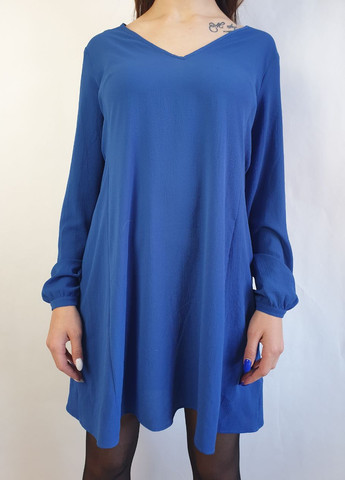 Синее кэжуал платье Liu Jo однотонное