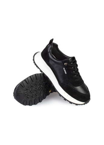 Черные демисезонные кроссовки женские бренда 8401412_(1) Iva