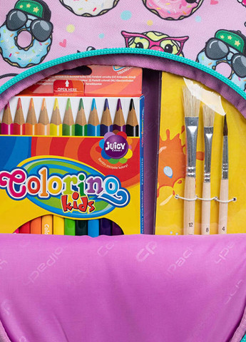 Рюкзак Toby HAPPY DONUTS для дівчаток колір рожевий ЦБ-00226853 CoolPack (260551686)