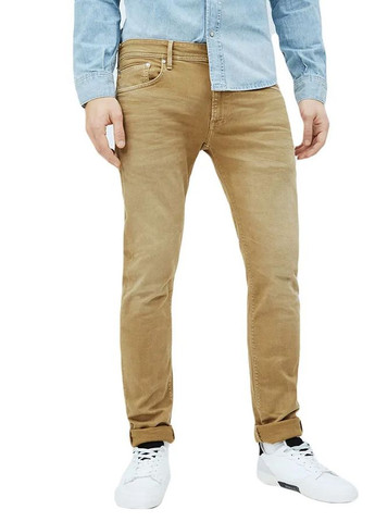 Бежевые брюки Pepe Jeans