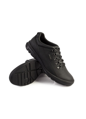 Черные осенние полуботинки мужские бренда 9402103_(1) One Way