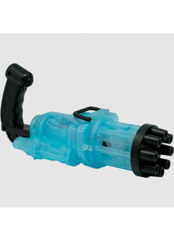 Машинка генератор пузыремет пулемет для мыльных пузырей с мини вентилятором 19 см (474572-Prob) Синий Unbranded (258959267)