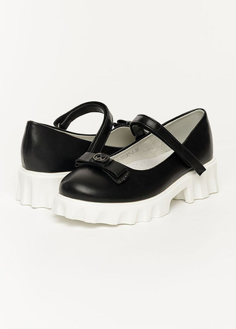 Черные туфли для девочки цвет черный цб-00225744 Tom.M