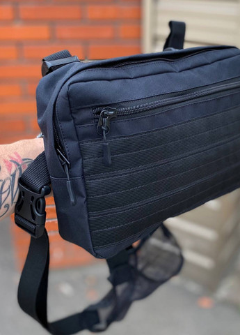 Нагрудна тактична сумка розвантаження Armour сумка броник містка чорний колір No Brand (258413844)