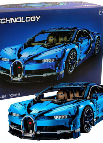 Коллекционный конструктор Technic Bugatti Chiron 4031 деталей (42083) No Brand (275927265)