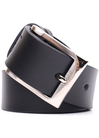 Брючний ремінь для чоловіків з натуральної шкіри 11674 Чорний Grande Pelle (267932215)