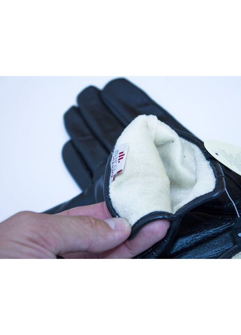 Зимові жіночі чорні рукавички з натуральної шкіри w004 S BR-S (261486860)
