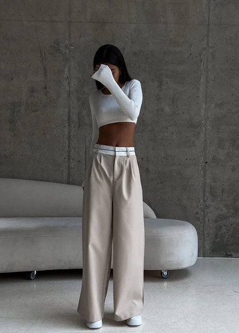Очень стильные женские брюки палаццо на каждый день No Brand (259907277)