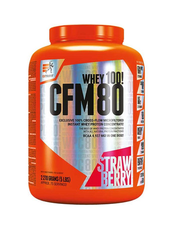 Протеїн CFM Instant Whey 80 2270 g (Strawberry) Extrifit (263348339)