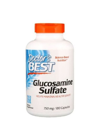 Glucosamine Sulfate 750 mg 180 Caps DRB-00086 Doctor's Best (260478920)