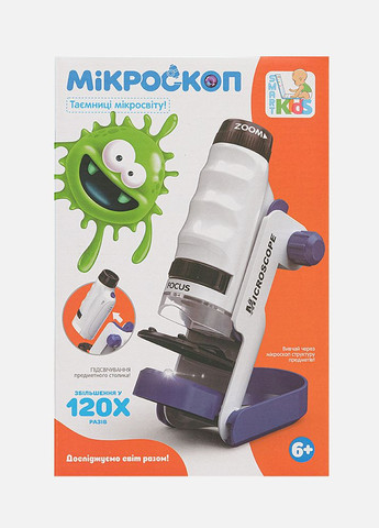 Мікроскоп дитячий колір різнокольоровий ЦБ-00180773 Limo Toy (260394737)