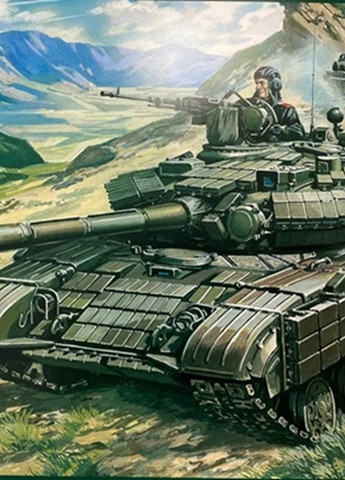 Т-64БВ Радянського/українського основного бойового танка. 1/35 MK205 Skif збірна модель (278651827)