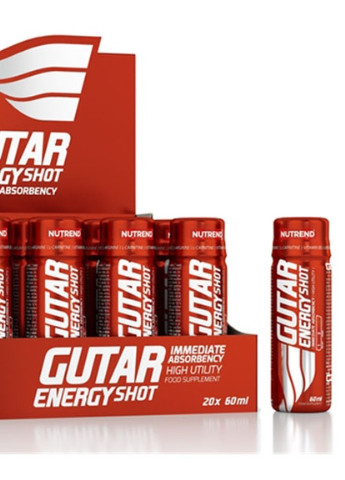 Gutar Energy Shot 20 х 60 ml Nutrend (256725252)